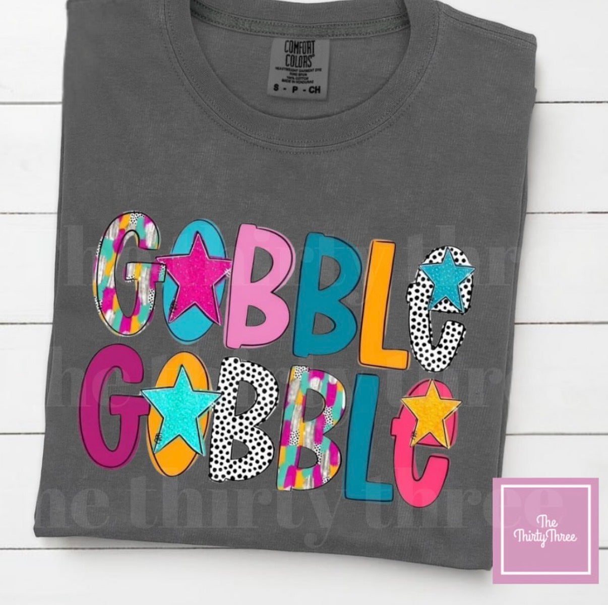 Gobble Gobble Comfort Colors Tee
