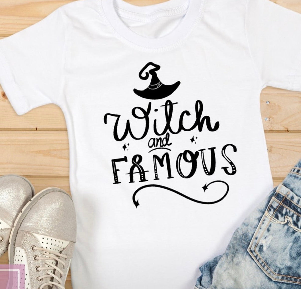 Witch and Famous Halloween Tee