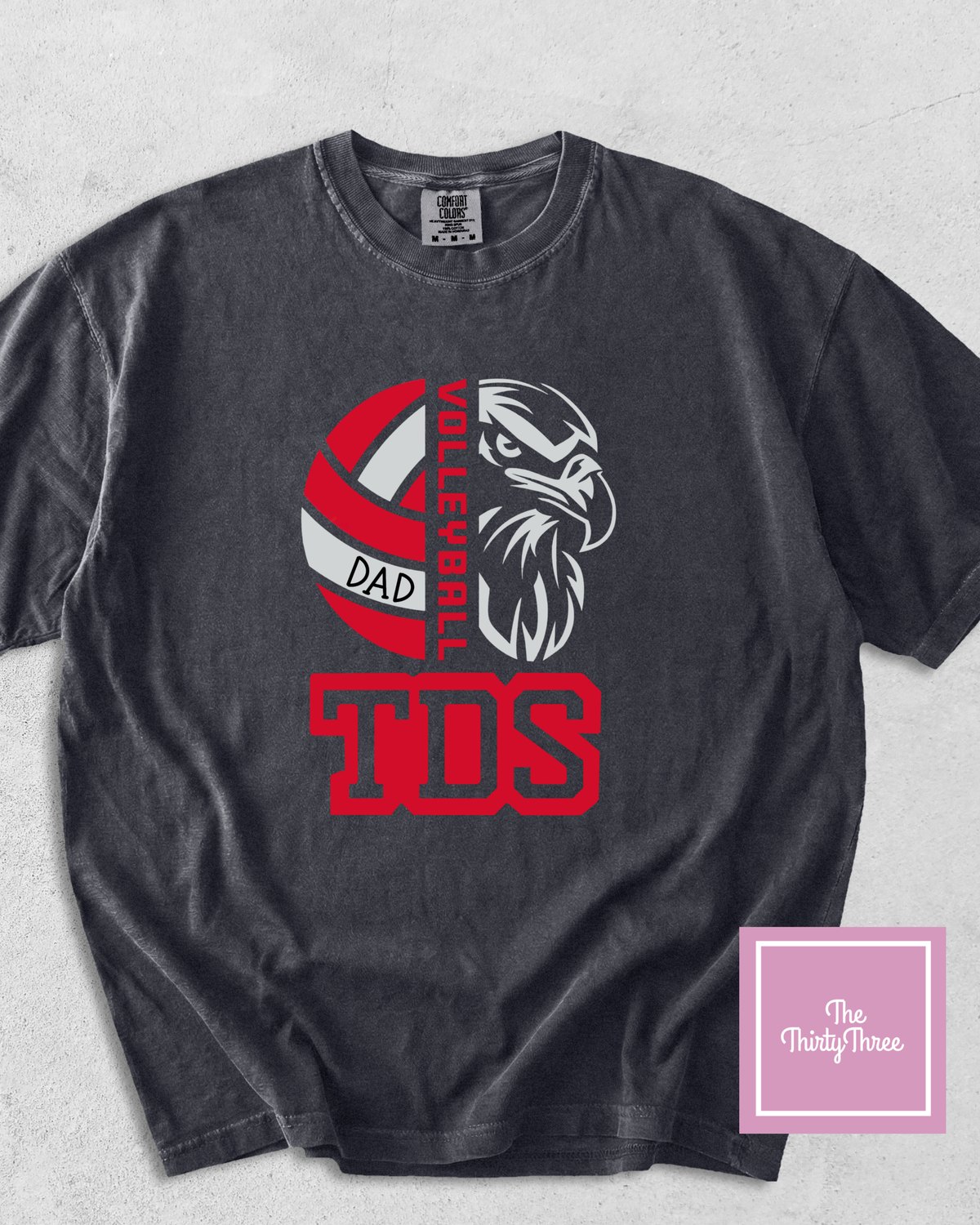 TDS Volleyball tshirt - DAD