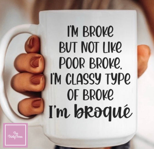 I'm Broqué Coffee Mug