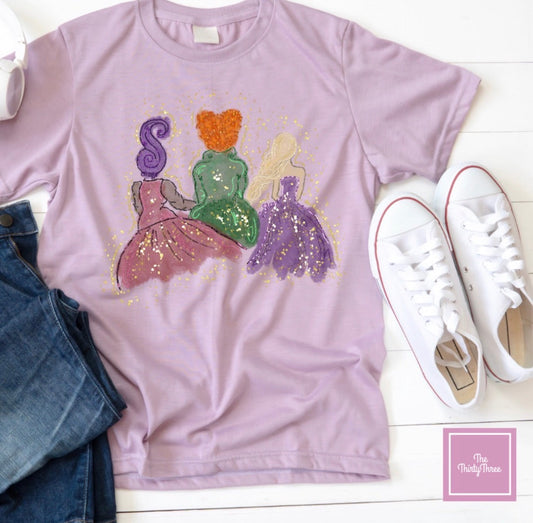 Sanderson Trio Glitter Tee
