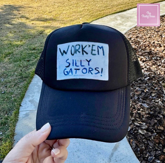 Work'em Silly Gators Trucker Hat