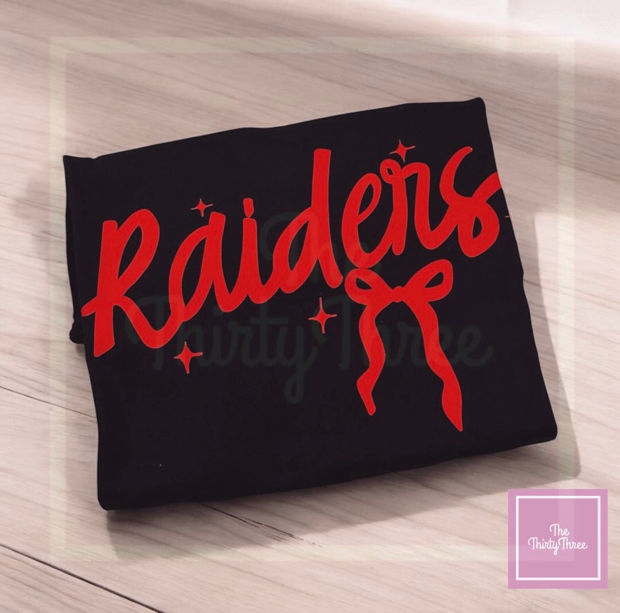 Raiders Bow Tee