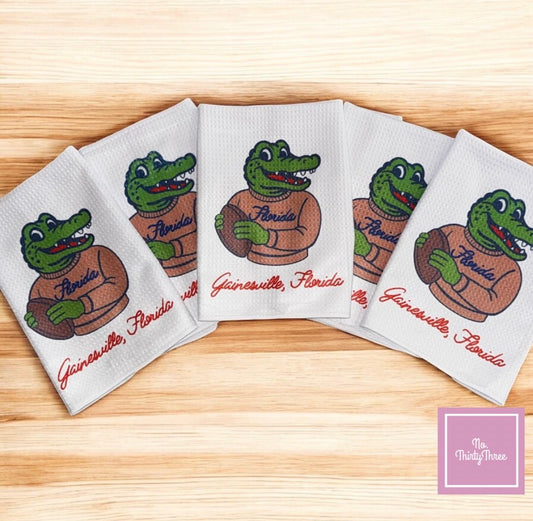 Gainesville, Florida Gator Hand Towel