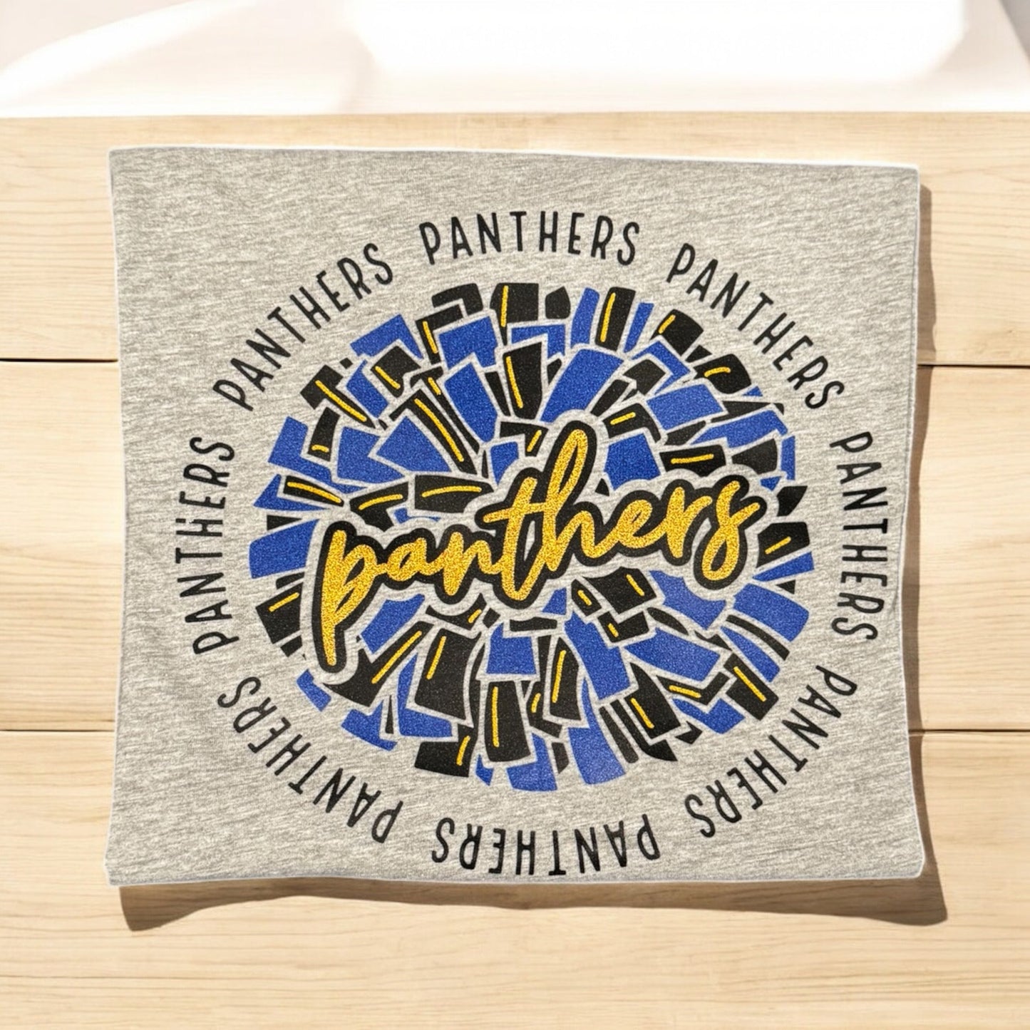 Panthers Pom Graphic Tee